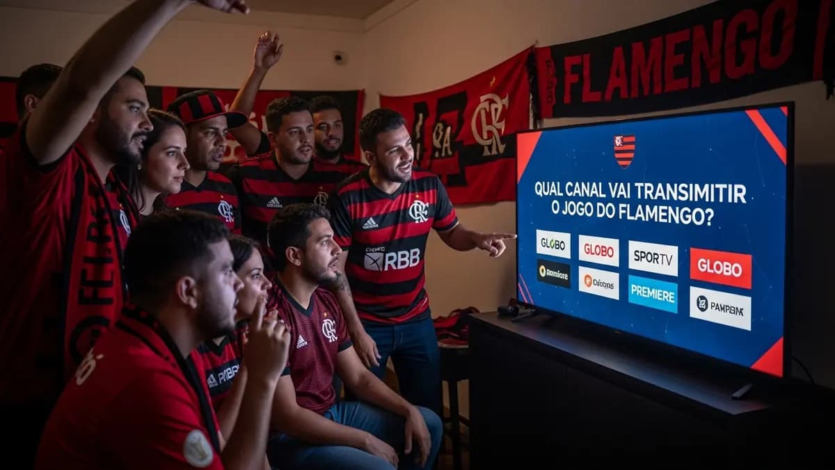Qual canal vai passar o jogo do Flamengo