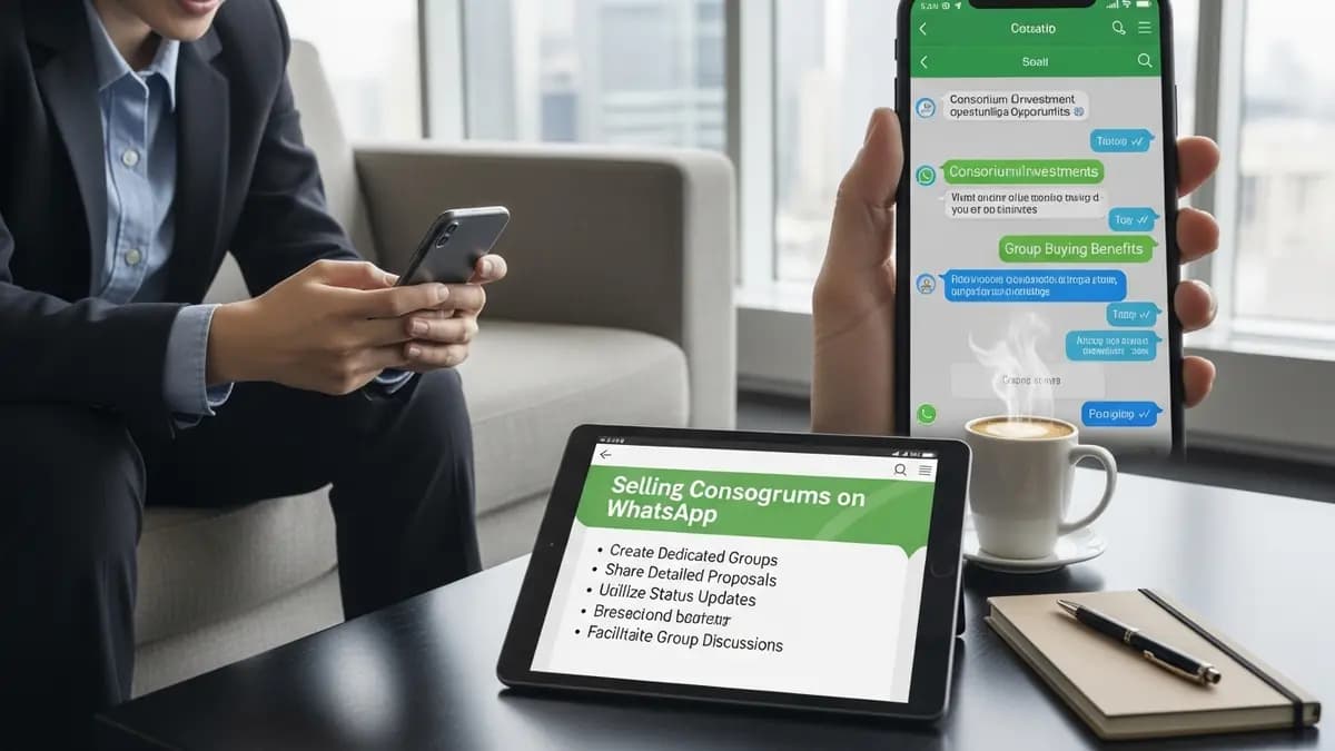 Como vender consórcio pelo WhatsApp