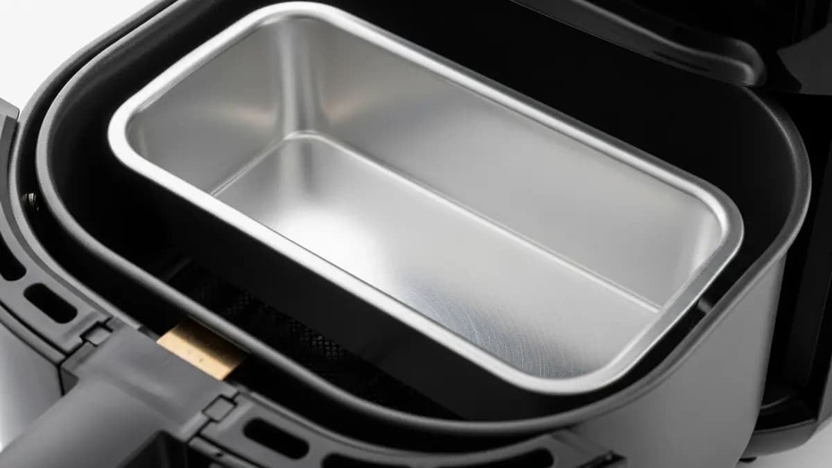 Pode colocar forma de alumínio na Airfryer