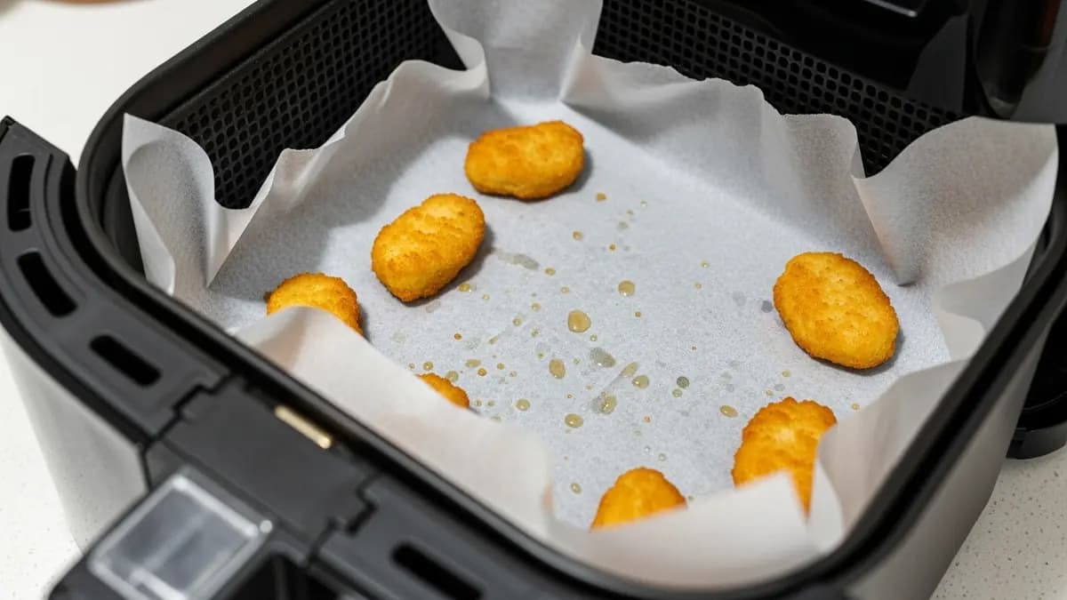 Pode usar papel manteiga na Airfryer