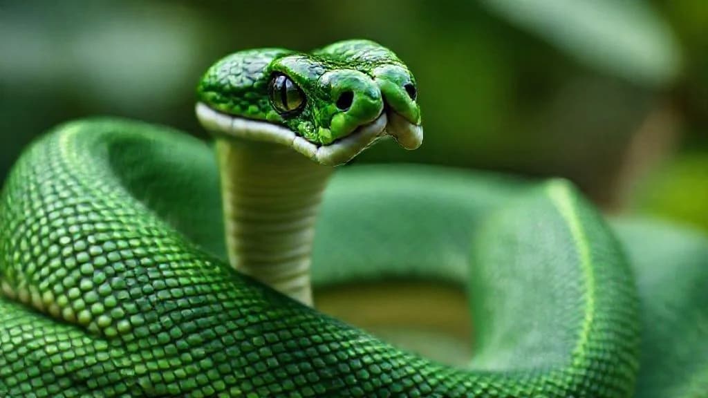 Sonhar com cobra verde: Descubra o Significado