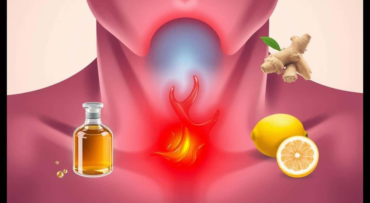 garganta inflamada