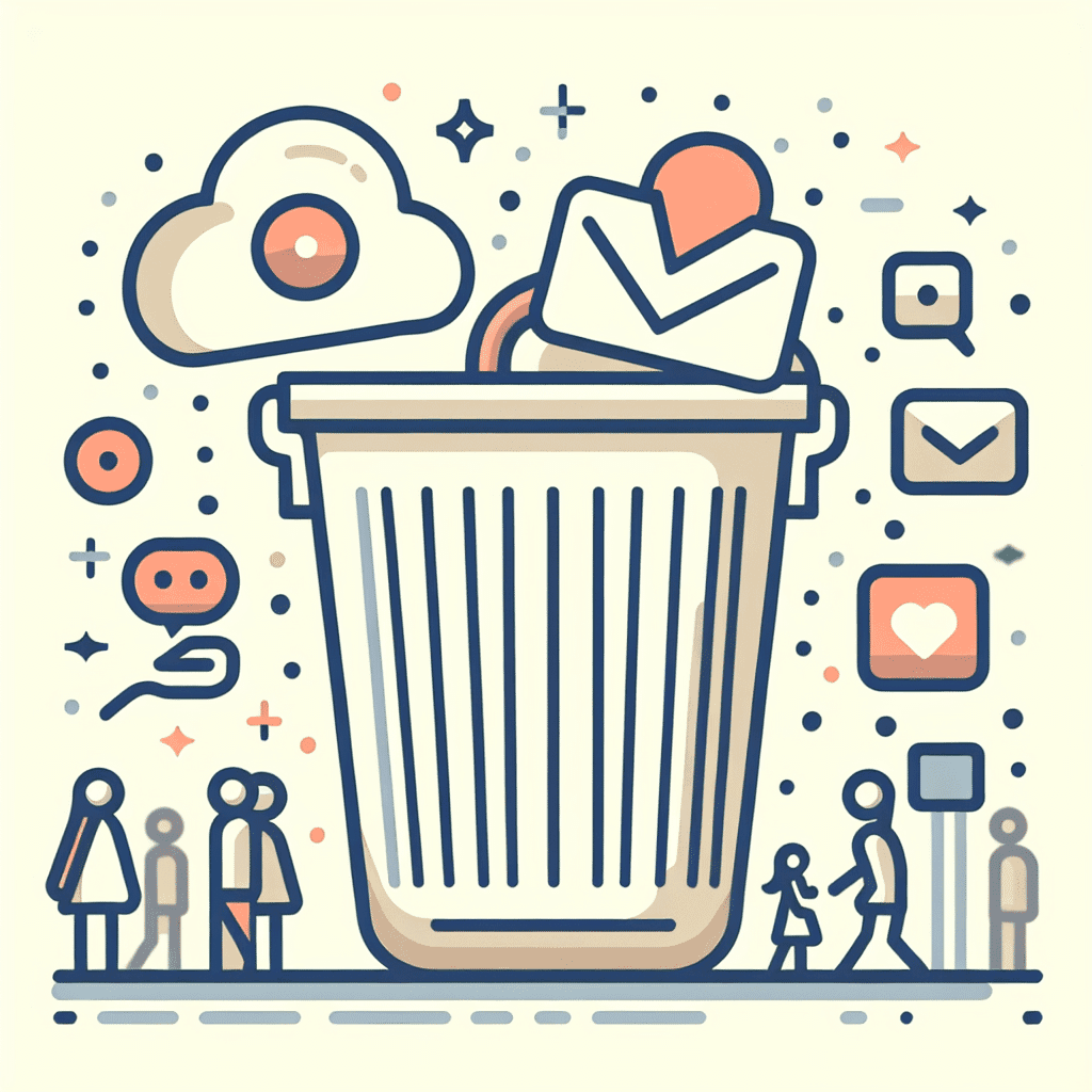 Como encontrar a lixeira do WhatsApp? -