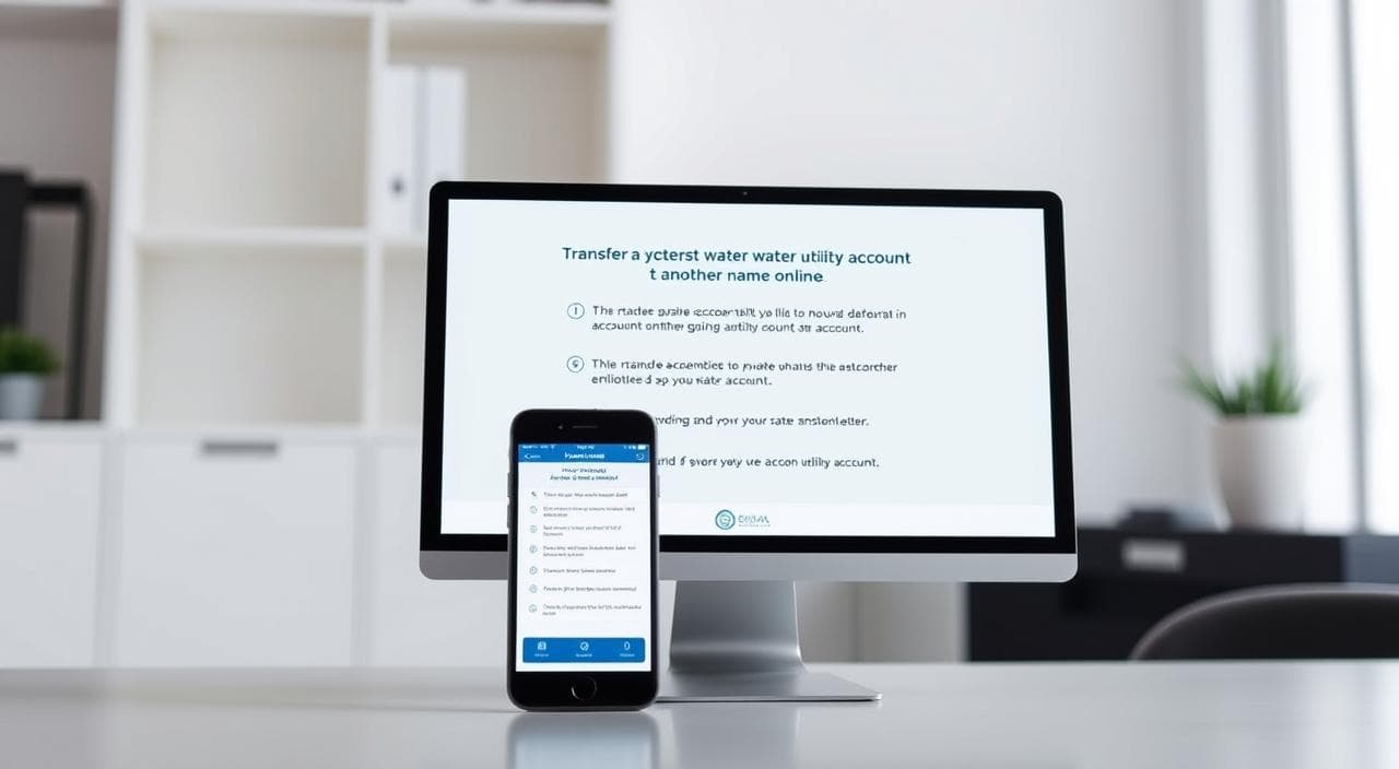 como transferir conta de água para outro nome pela internet