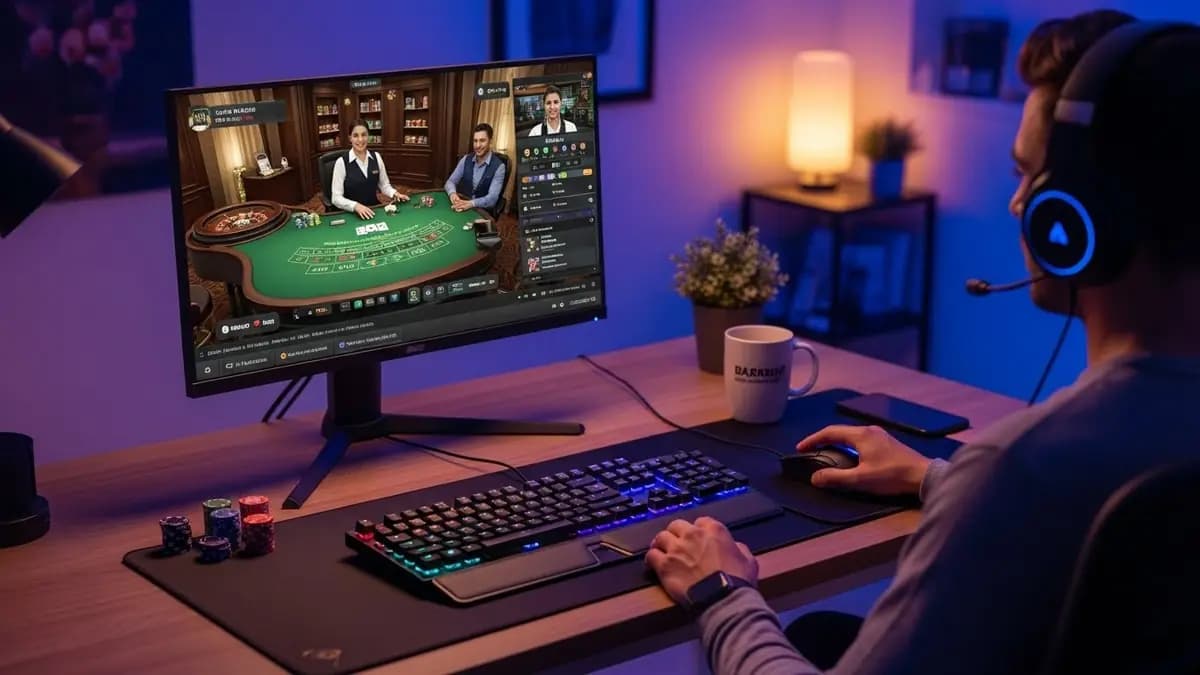 Como funcionam os jogos ao vivo em cassino online