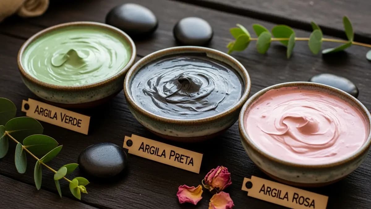 Máscaras de argila