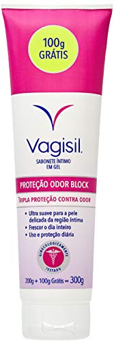 Grecin Sabonete Líquido Íntimo Odor Block Leve 300Ml Pague 200Ml Vagisil