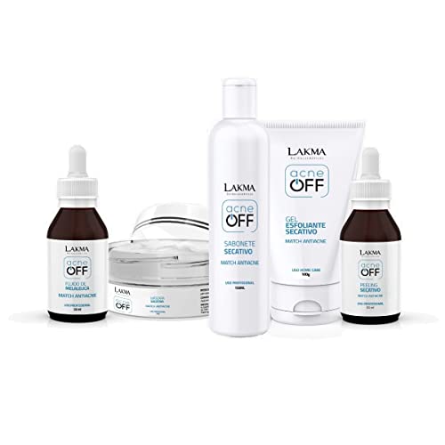 Lakma Kit Acne Off Peeling Químico Secativo - 5 Itens