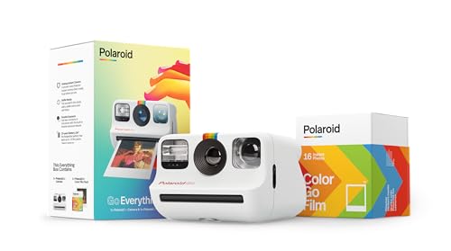 Go Everything Box - Câmera instantânea Polaroid Go e Filme com 16 fotos