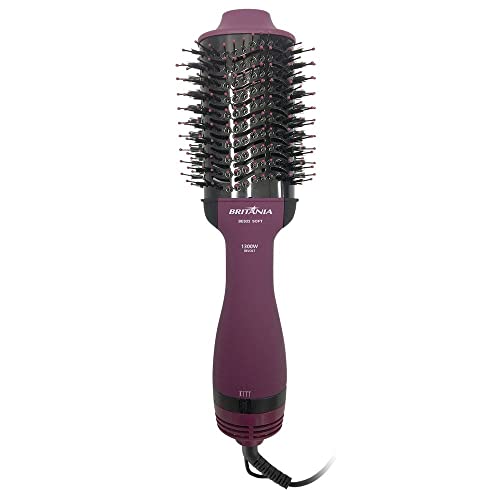 Escova Secadora Britânia BES22 Soft 1300w Bivolt Roxo