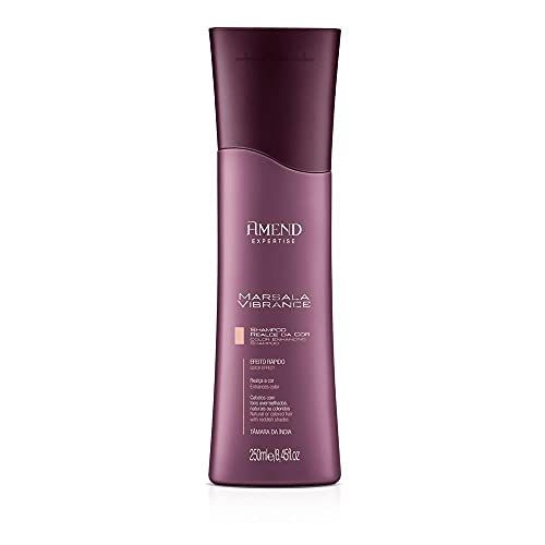 Shampoo Marsala Vibrance, Amend, Lilás Perolado, 250 ml