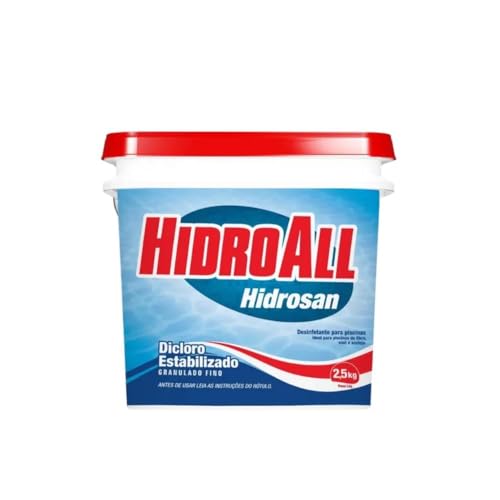 Balde cloro granulado Hidrosan Plus HidroAll - 2,5 kg