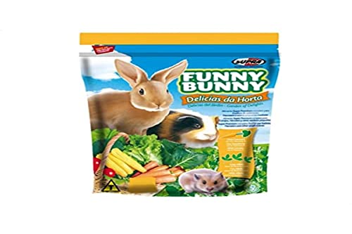 Supra Funny Bunny Delícias da Horta - alimento para coelhos - 500g