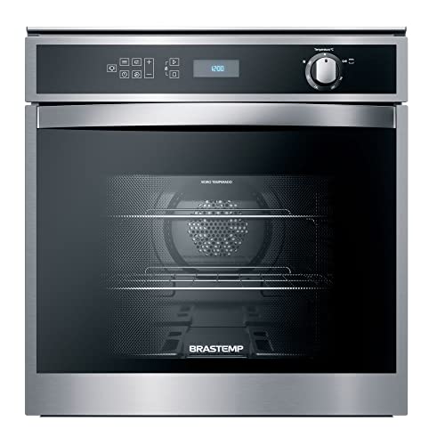 Forno de Embutir a Gás Brastemp 78 Litros Inox