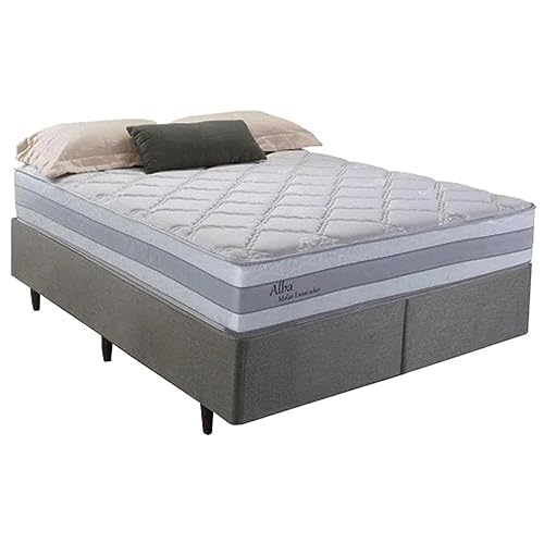 Cama Box King Herval Alba, Molas Ensacadas