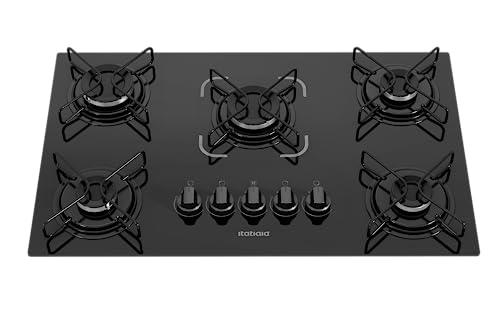 Cooktop Essencial 5 Bocas - Preto