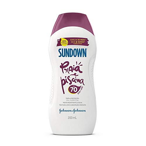 Sundown Protetor Solar Corpo e Rosto Praia e Piscina FPS 70