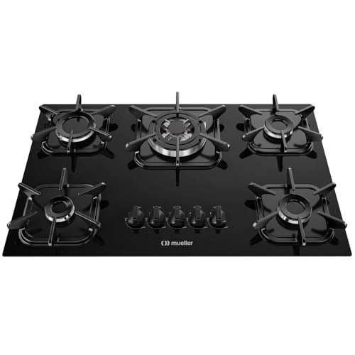 Cooktop 5 bocas com Queimador Tripla chama Mueller Unica