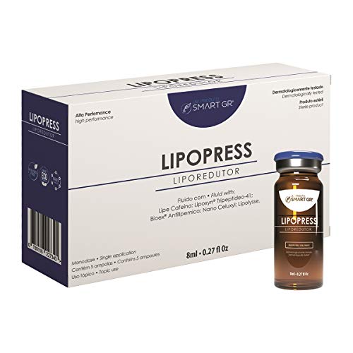 LIPOPRESS Liporredutor 5 Frascos de 8 ml Smart GR Neutra