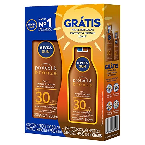 Kit NIVEA SUN Protetor Solar Protect & Bronze FPS30