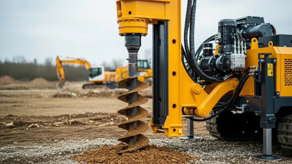 Tipos de PERFURADOR DE SOLO