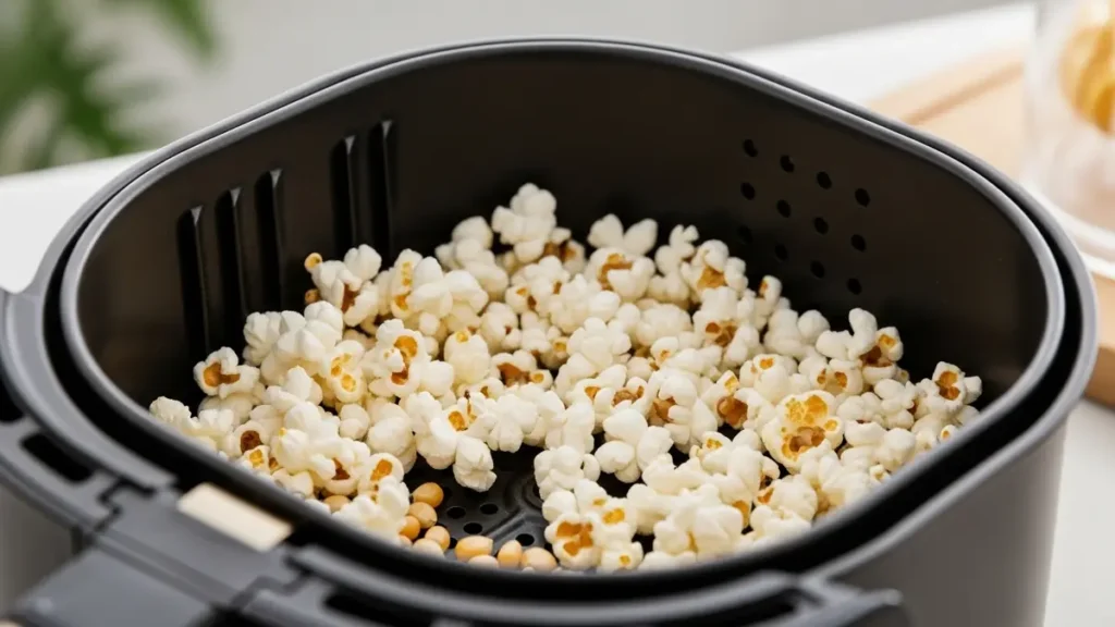 Como fazer pipoca na air fry