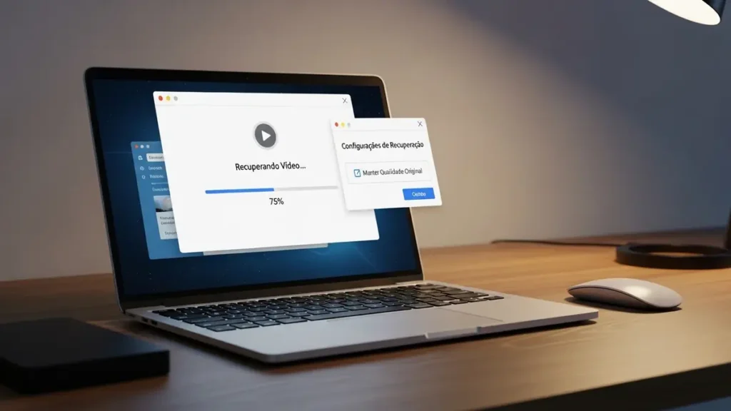Como recuperar vídeo sem perder qualidade