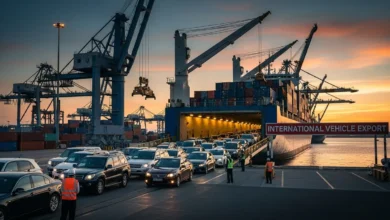 transportar veículos para fora do país