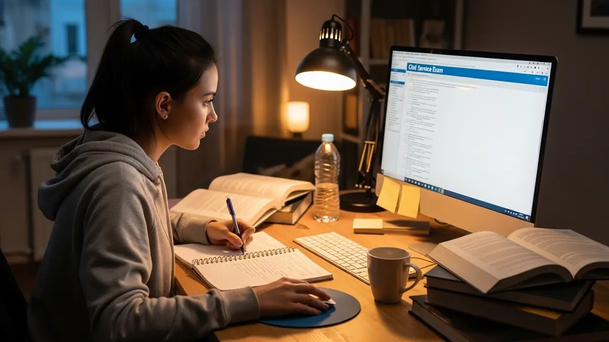 O que estudar para concurso público nível médio