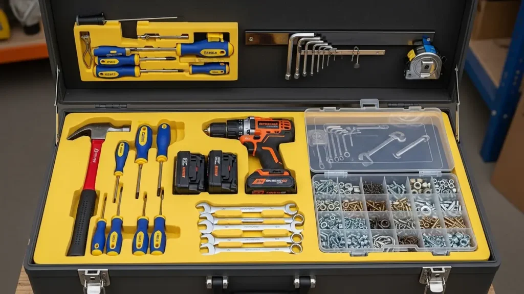 Como organizar uma caixa de ferramentas