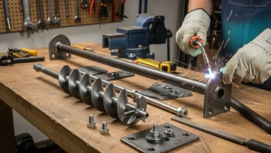 FAZER seu PRÓPRIO PERFURADOR DE SOLO MANUAL CASEIRO