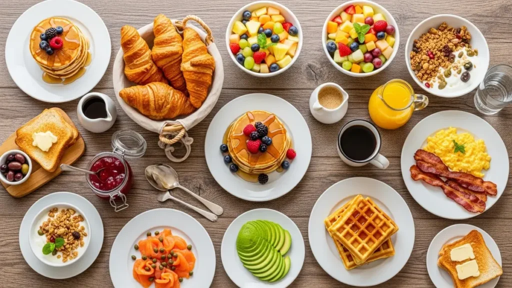 café da manhã coletivo