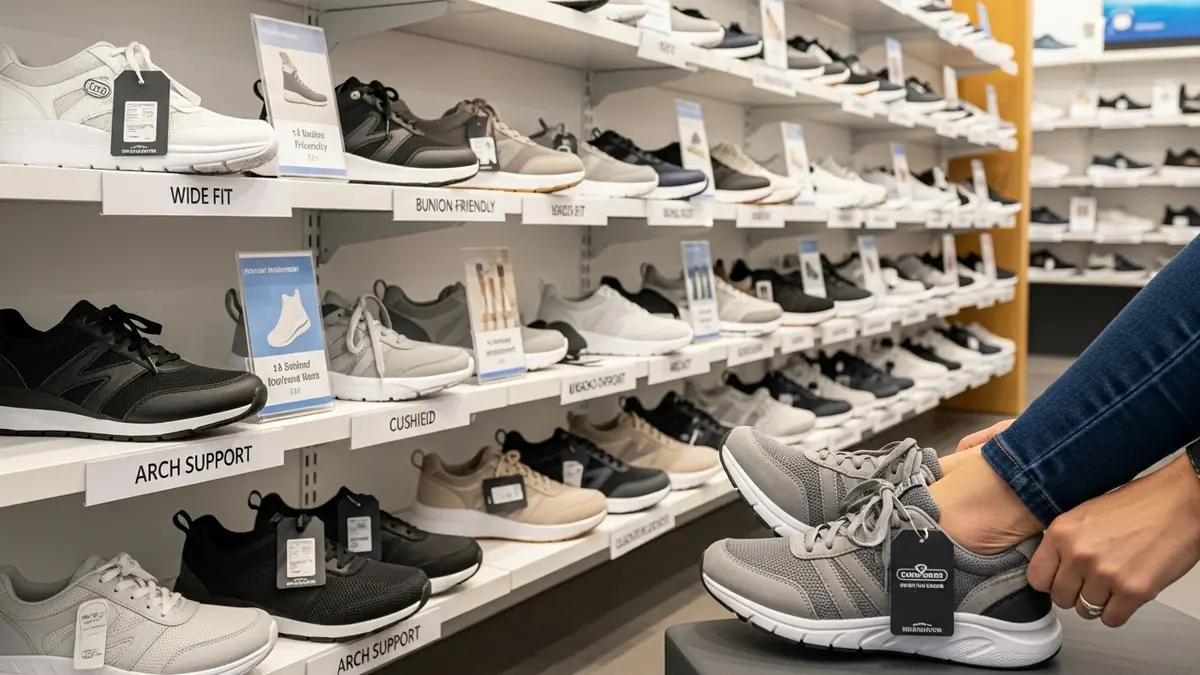 Qual o melhor tênis para quem tem joanete: confira dicas