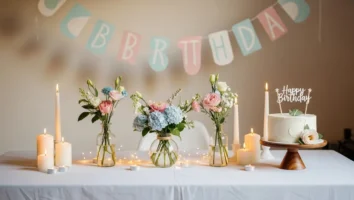 Decoração simples de aniversário: 12 dicas