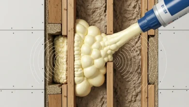 Melhor espuma expansiva para isolamento acústico