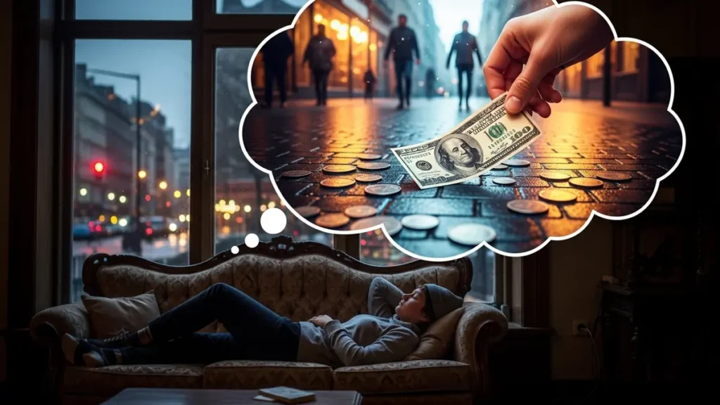 Sonhar Achando Dinheiro na Rua