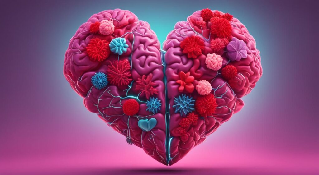 amor e a psicologia do cérebro