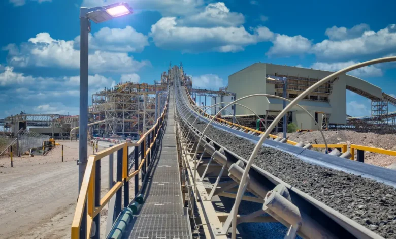 Correia transportadora para usinas termoelétricas