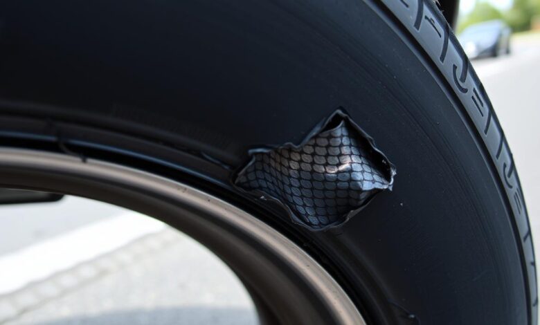 Pneu rasgado na lateral é perigoso? Saiba os riscos Pneu rasgado na lateral é perigoso