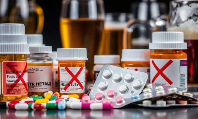 Qual Remédio Não Pode Tomar Com Álcool? remédios contraindicados com álcool