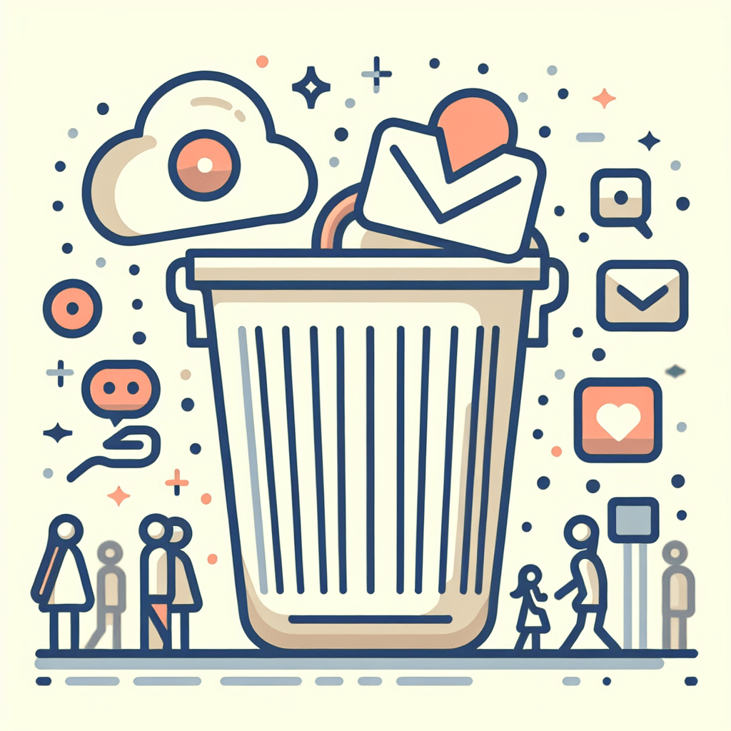 Como encontrar a lixeira do WhatsApp? -