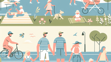 Dicas para passeios divertidos e seguros com crianças pequenas -