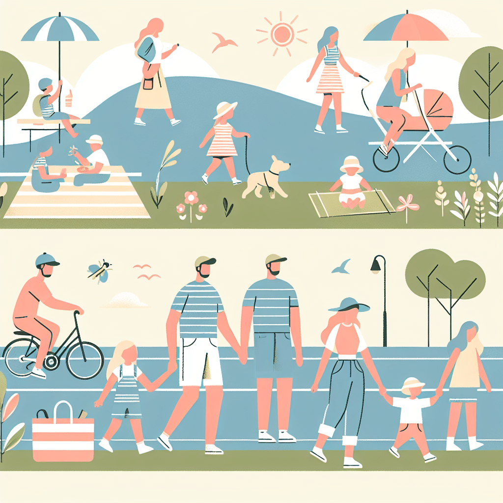 Dicas para passeios divertidos e seguros com crianças pequenas -