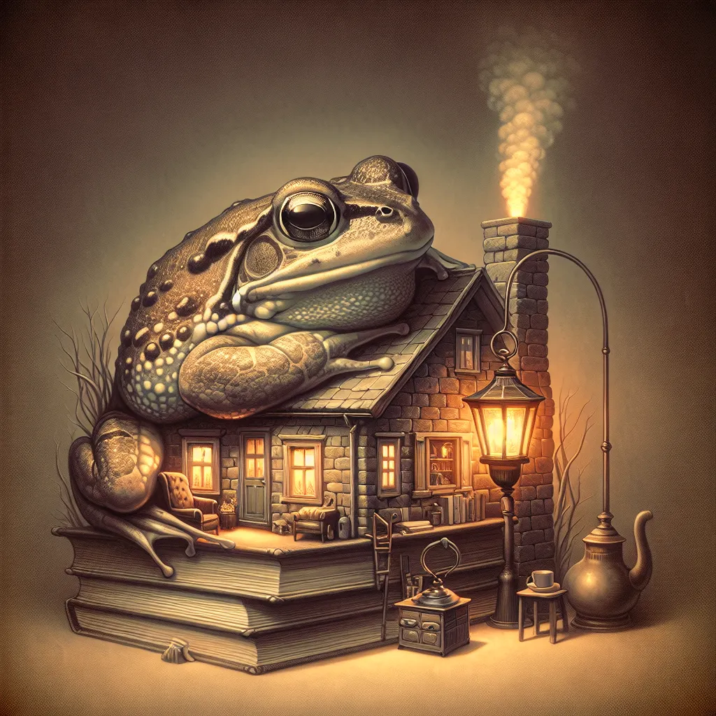 O que significa encontrar um sapo em casa?