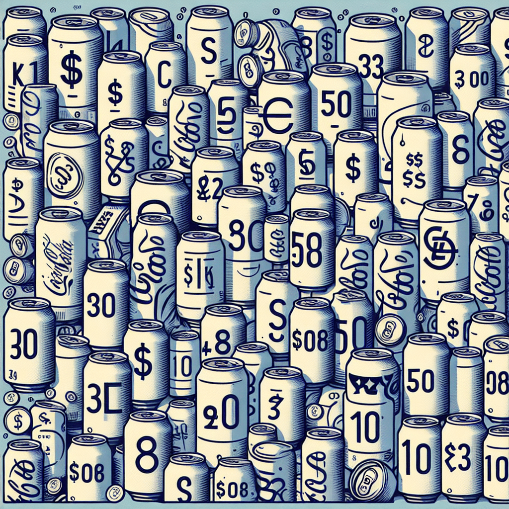 Quantas latinhas você pode comprar com 50 reais? Descubra -