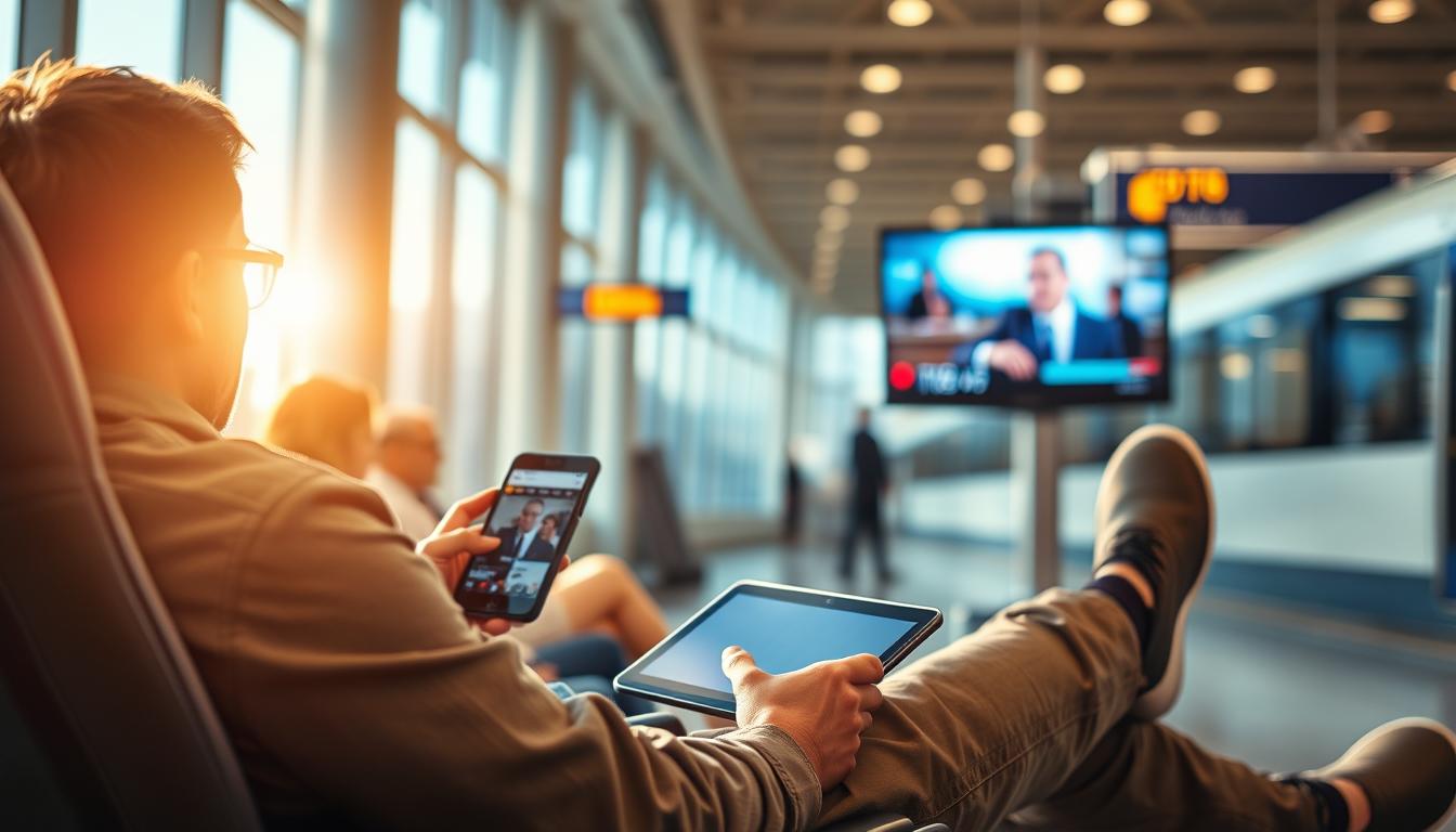 Veja como assistir TV em viagens ou no trabalho