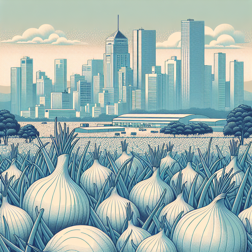 Cidade que fornece cebola para grande parte do Brasil -