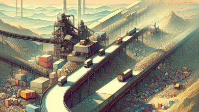 Esteira de arraste e sua importância no transporte de resíduos industriais -