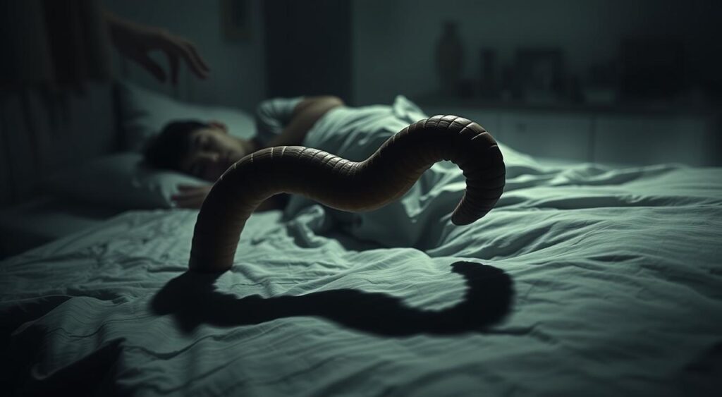 interpretação de sonhos com minhoca