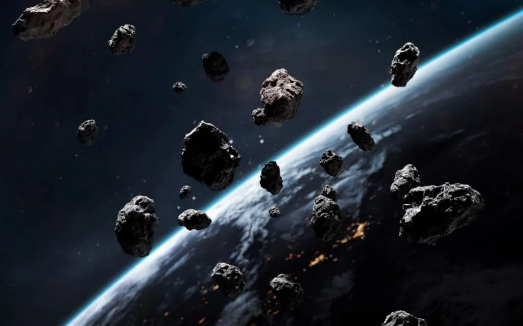 Quatro asteroides gigantes podem colidir com a Terra –